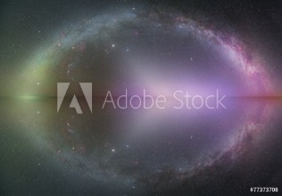 Bild på Beautiful milky way panorama